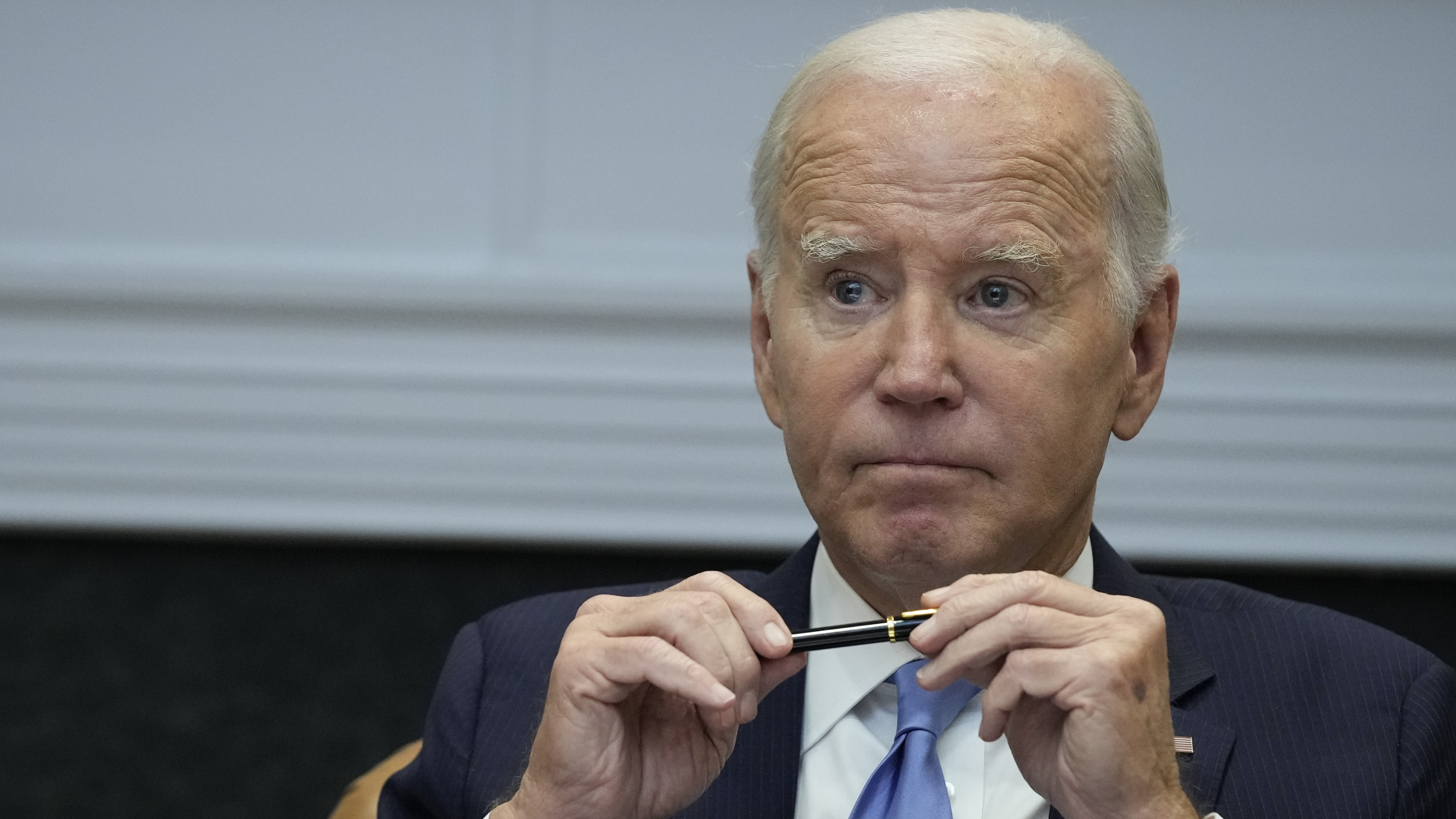 President Biden, seen at the White House on Sept. 25, 2023. The Justice Department has concluded its investigation into classified documents found in Biden's residences and office space.