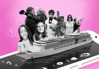Dozens of passengers on board the Royal Caribbean's nine-month "Ultimate World Cruise" have gone viral on TikTok since it set sail in December. Captivated viewers are comparing it to a social media reality show.