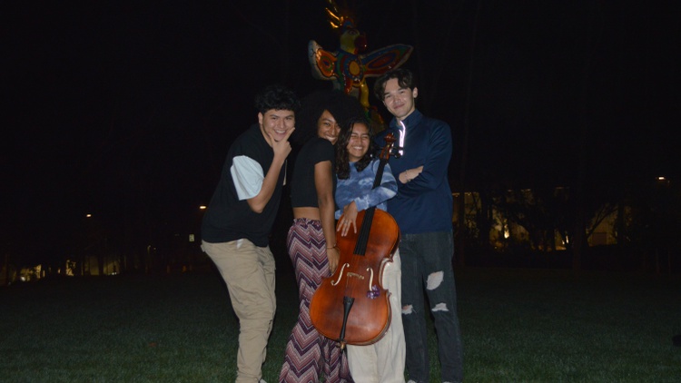 Armed with a cello and rich R&B rhythms, the college quartet’s penchant for shifting seamlessly between English and Spanish proves to be just one of the group's many selling points.
